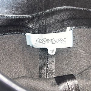YSL gorgeous leather pant